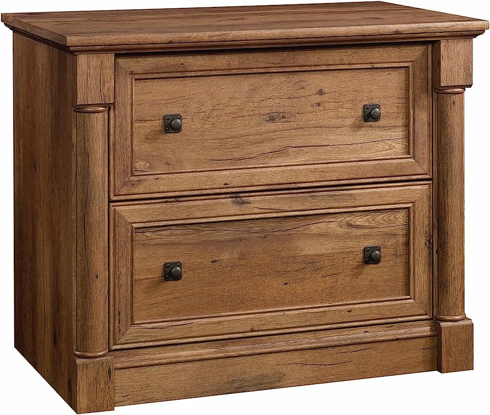 Sauder Palladia File Cabinet, Vintage Oak finish | Amazon (US)