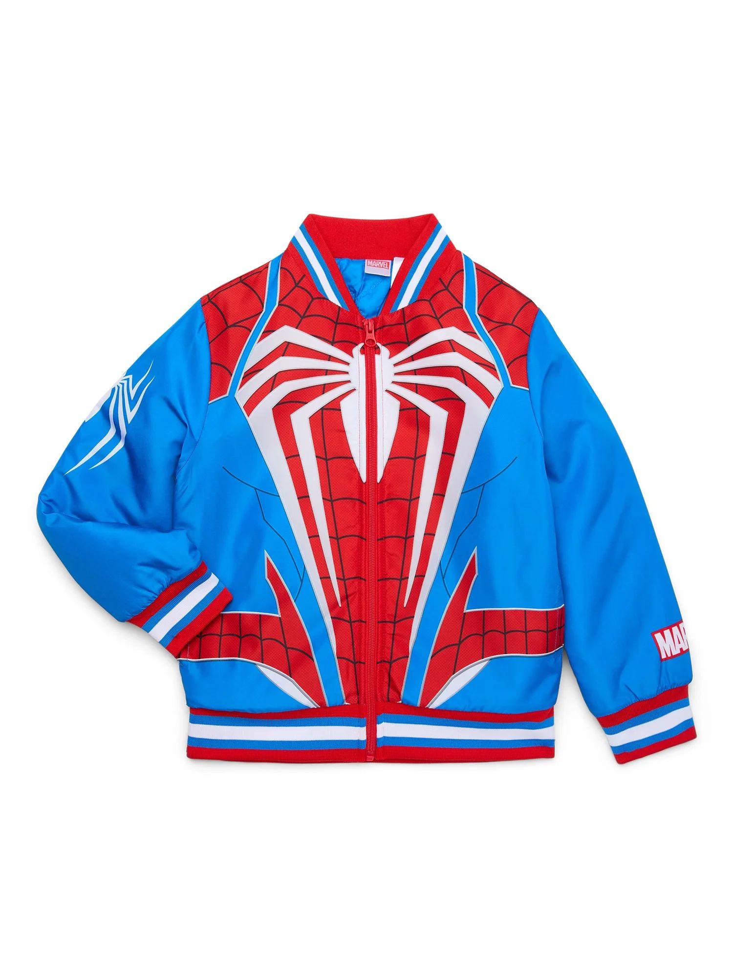 Spiderman, Boys Bomber Jacket, Sizes 4-12 | Walmart (US)