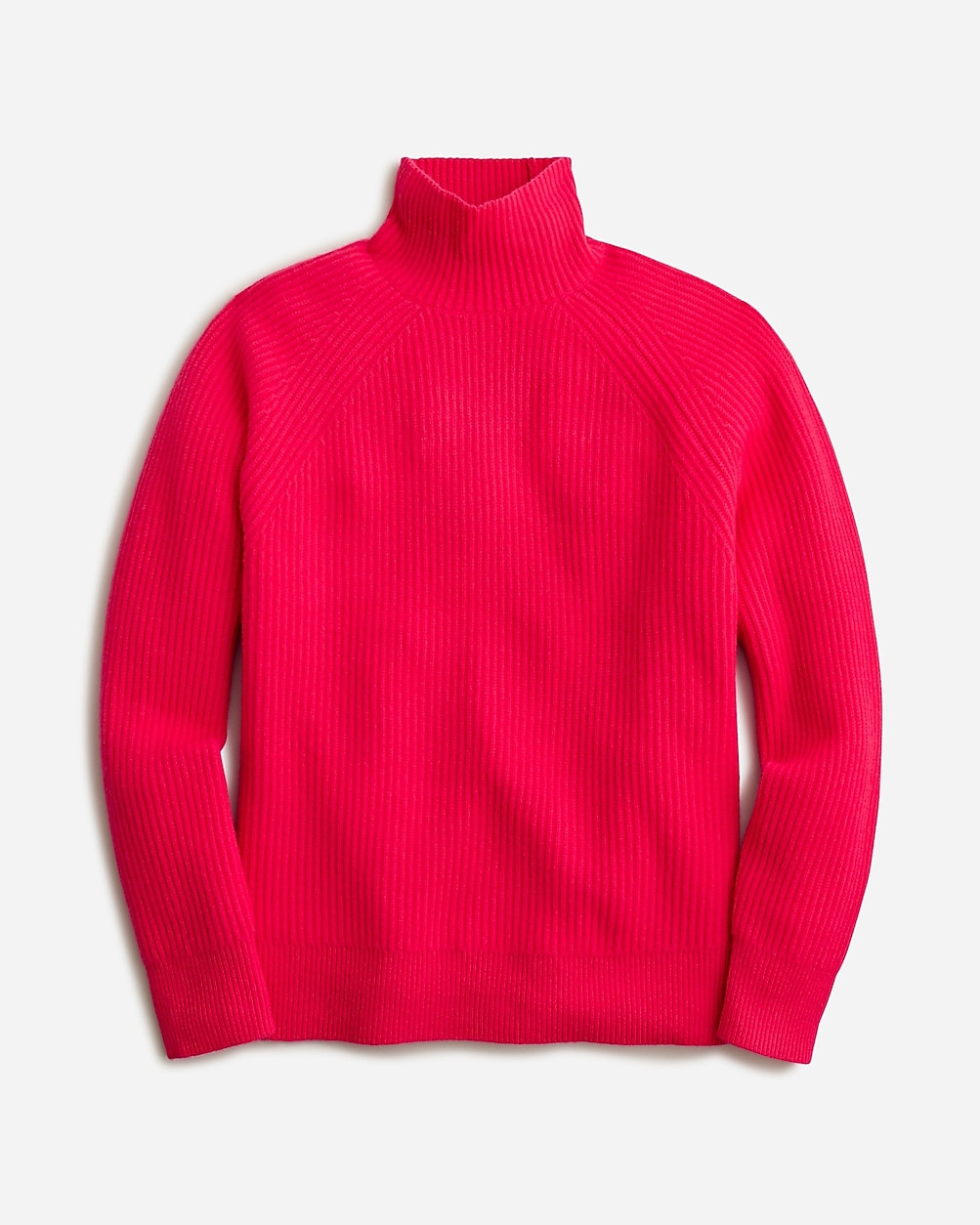 Ribbed cashmere turtleneck sweater | J. Crew US