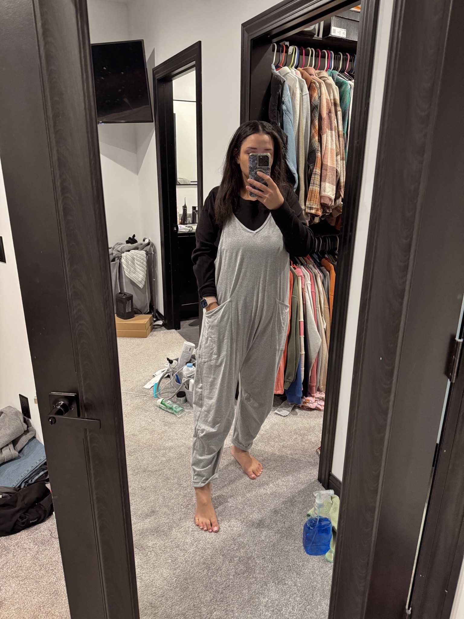 such a comfy jumpsuit🩶

#LTKFamily