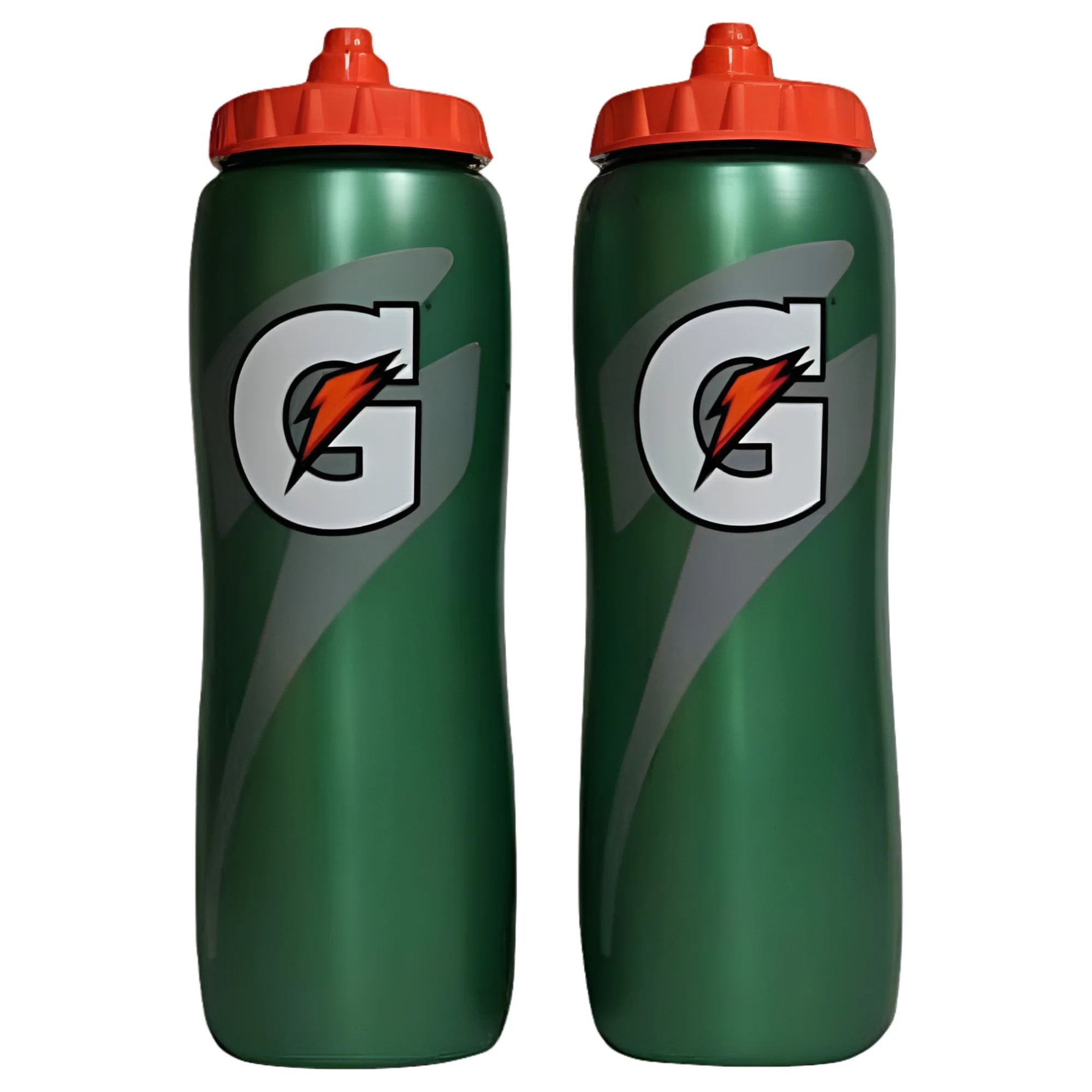 Gatorade 32 oz Squeeze Water Sports Bottle - Pack of 2 - New Easy Grip Design | Walmart (US)