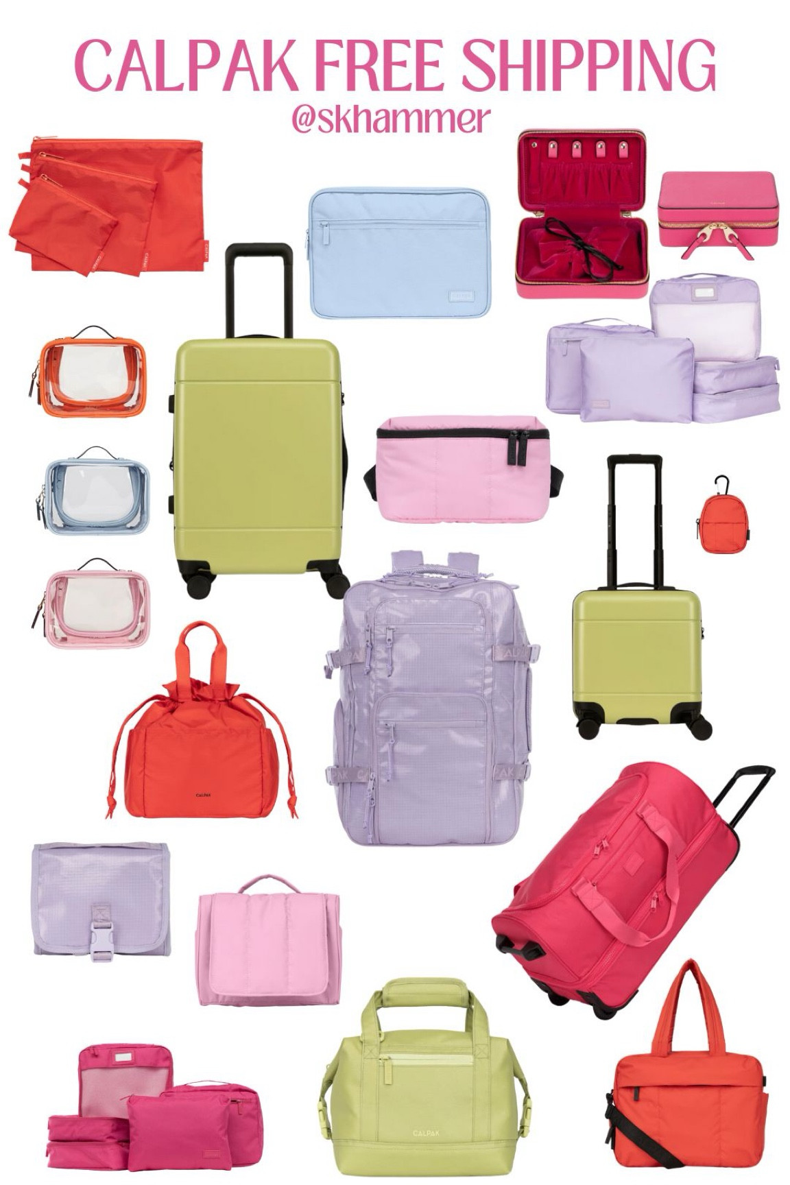 CALPAK is offering free shipping TODAY 7/16 - tomorrow 7/17 as a quick flash sale! 

#LTKTravel #LTKItBag #LTKSaleAlert