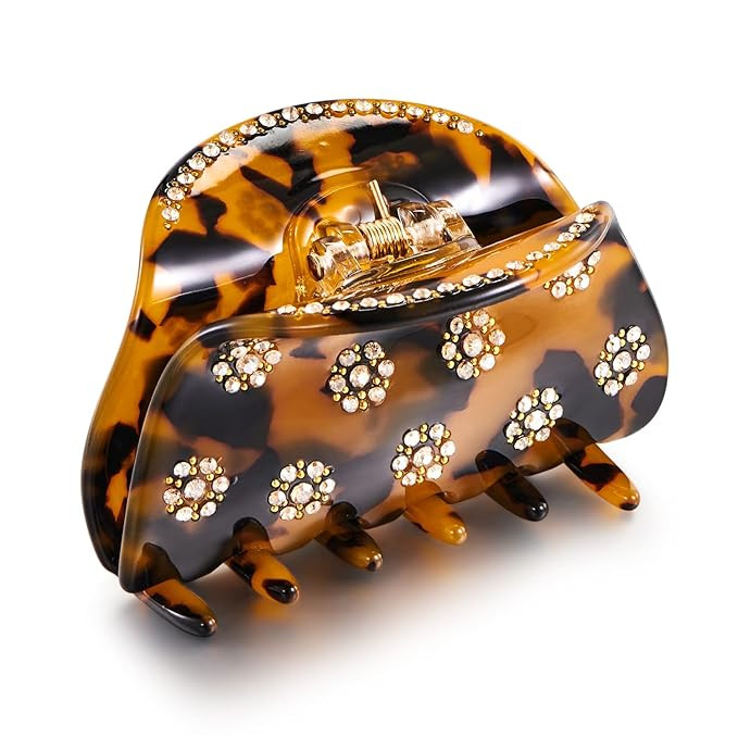 LILIE&WHITE Tortoise Hair Clips Claws For Women Claw Clips For Thick Hairs Cute Hair Clips Strong... | Amazon (US)