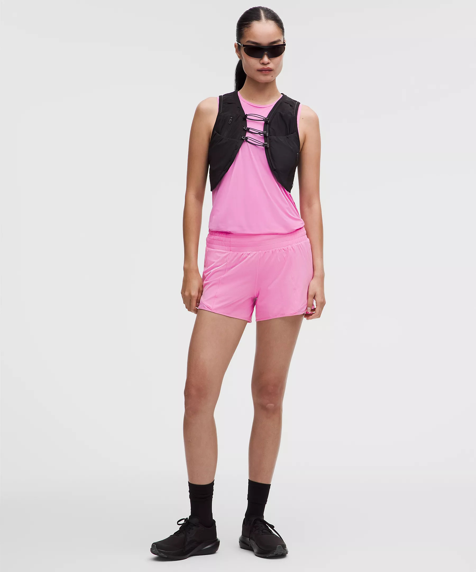Hotty Hot High-Rise Lined Short 4" | Lululemon (US)