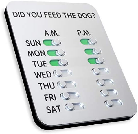 The ORIGINAL 'Did You Feed the Dog? (v. 4.0) | Amazon (US)