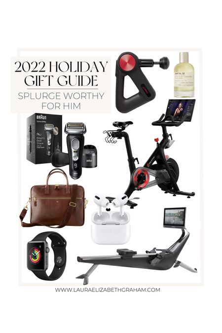 Do you have a man in your life that you want to spoil this holiday season? Below are some great gifts that are truly splurge worthy!

Gift guide | bike | suitcase | Apple Watch | cologne 

#LTKHoliday #LTKmens #LTKitbag
