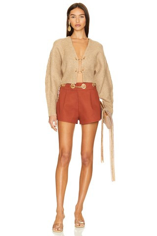 Casella Cardigan in Champagne Melange | Revolve Clothing (Global)