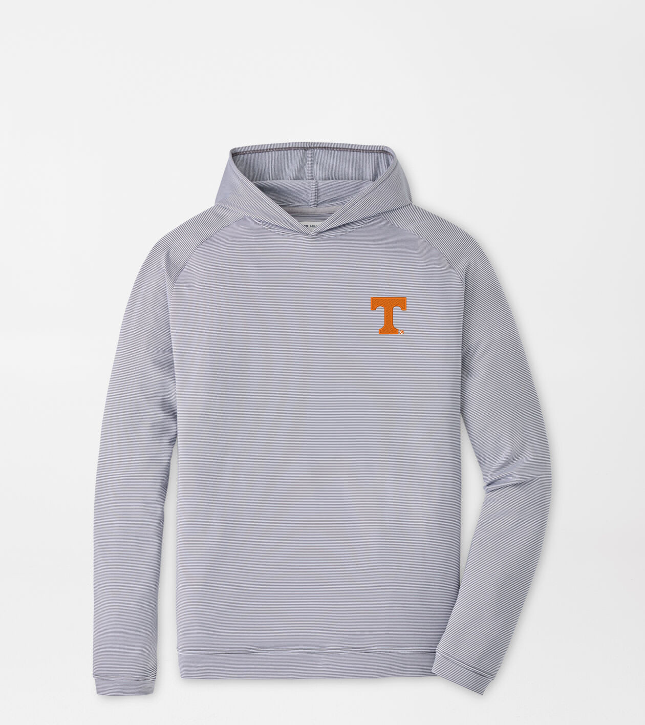 Tennessee Pine Sugar Stripe Performance Hoodie | Peter Millar