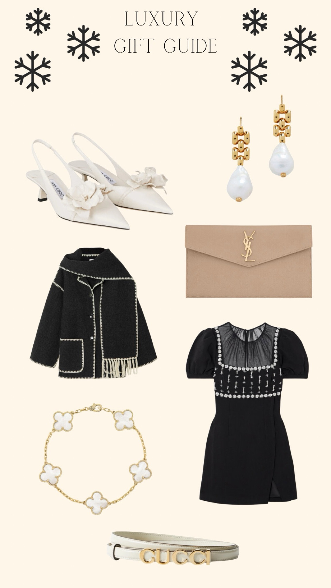 Luxury Gift Guide 2023 

gift guide - luxury gift guide - gift guide 2023 - luxury gift guide 2023 - Jimmy choo - Monica vinader - toteme- toteme coat - Saint Laurent - Saint Laurent pouch - Van cleef bracelet - self potrait dress - Gucci belt - presents 2023 - Christmas 2023 ideas 

#LTKeurope #LTKSeasonal #LTKGiftGuide