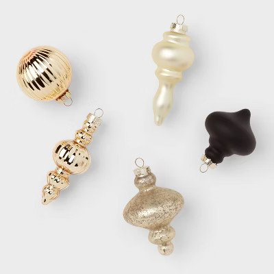 14pc Glass Differentiated Christmas Tree Ornament Set - Wondershop™ | Target