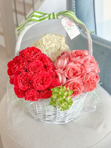Easter, easter basket, floral arrangements 

#LTKSpringSale #LTKfindsunder50 #LTKSeasonal