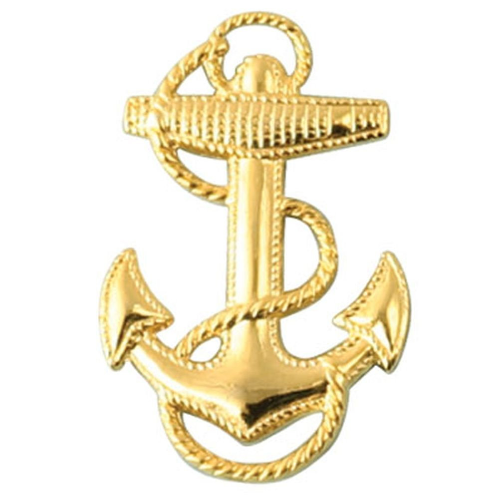 Navy Fouled Anchor Lapel Pin, 1.25 inch | Amazon (US)