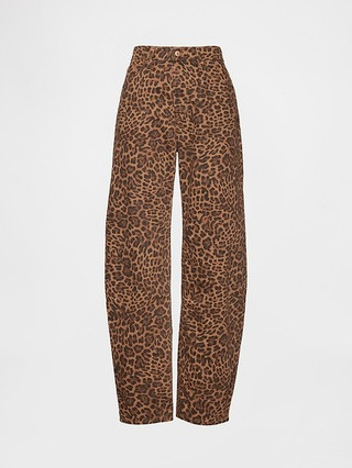 High Rise Barrel Jeans | Gap (CA)