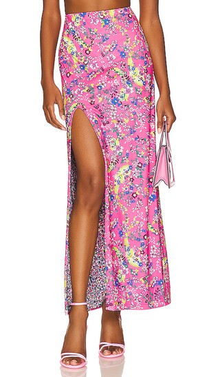 FALDA MIDI REVERSIBLE KATY | Revolve Clothing (Global)