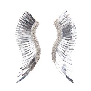 Metallic Madeline Earrings Silver | Mignonne Gavigan