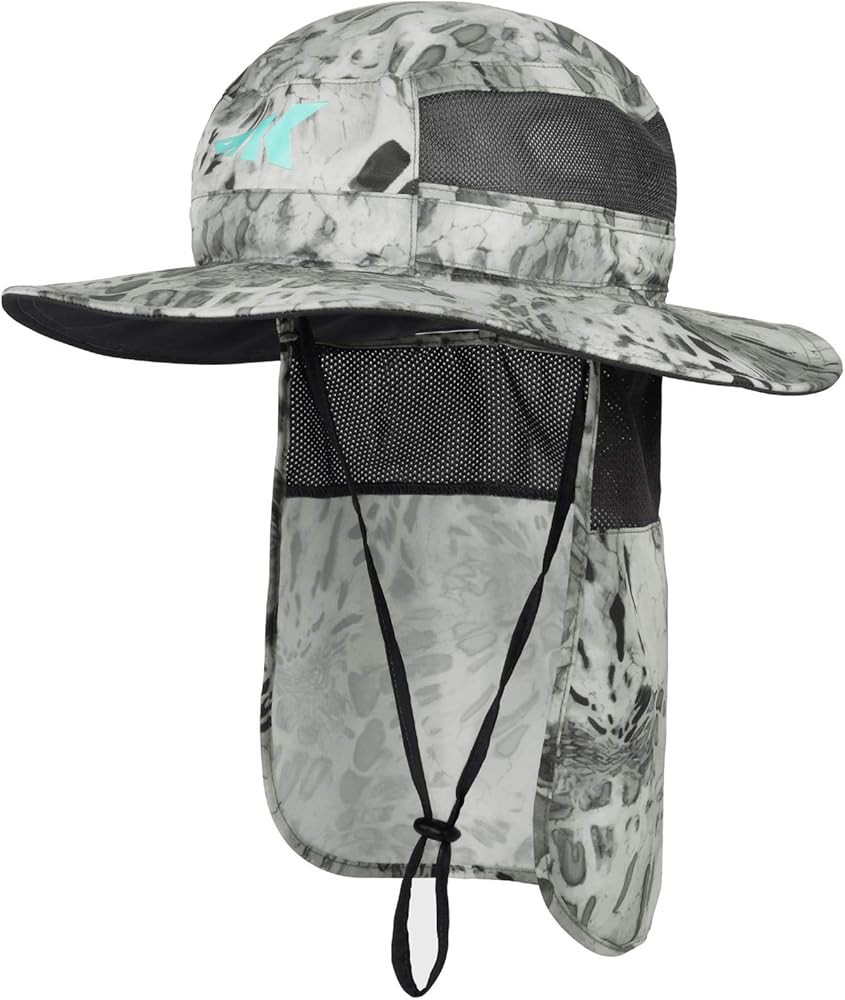 KastKing UPF 50 Boonie Hat Fishing Hat with Removable Neck Flap Sun Hats for Men | Amazon (US)