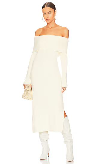 Marie Maxi Dress in Winter White | Revolve Clothing (Global)
