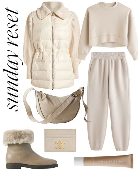 Sunday reset outfit for errands and more ❄️

Winter athleisure, YPB, Varley, casual winter outfit, winter errands outfit, winter white outfit 

#LTKfindsunder100 #LTKSeasonal #LTKfindsunder50