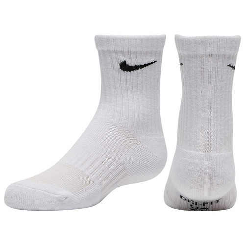 Nike Nike 6 Pack Crew Socks - Adult Black/White Size XS | Champs Sports Canada