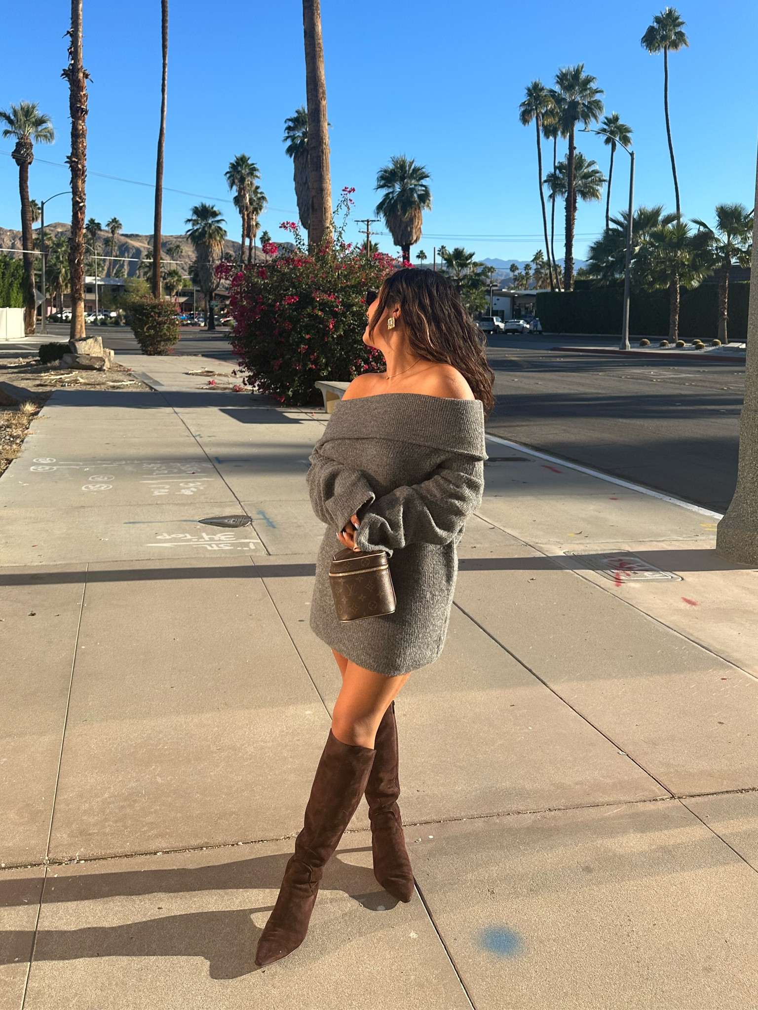 My favorite brown suede boots by Naturalizer 