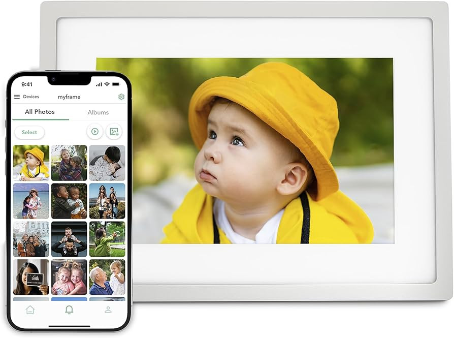 Skylight Digital Picture Frame - WiFi Enabled with Load from Phone Capability, Touch Screen Digit... | Amazon (US)