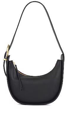 Sancia The Yvette Halfmoon Handbag in Black from Revolve.com | Revolve Clothing (Global)