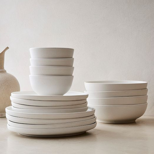 Hana Ceramic Dinnerware (Set of 16) | West Elm (US)