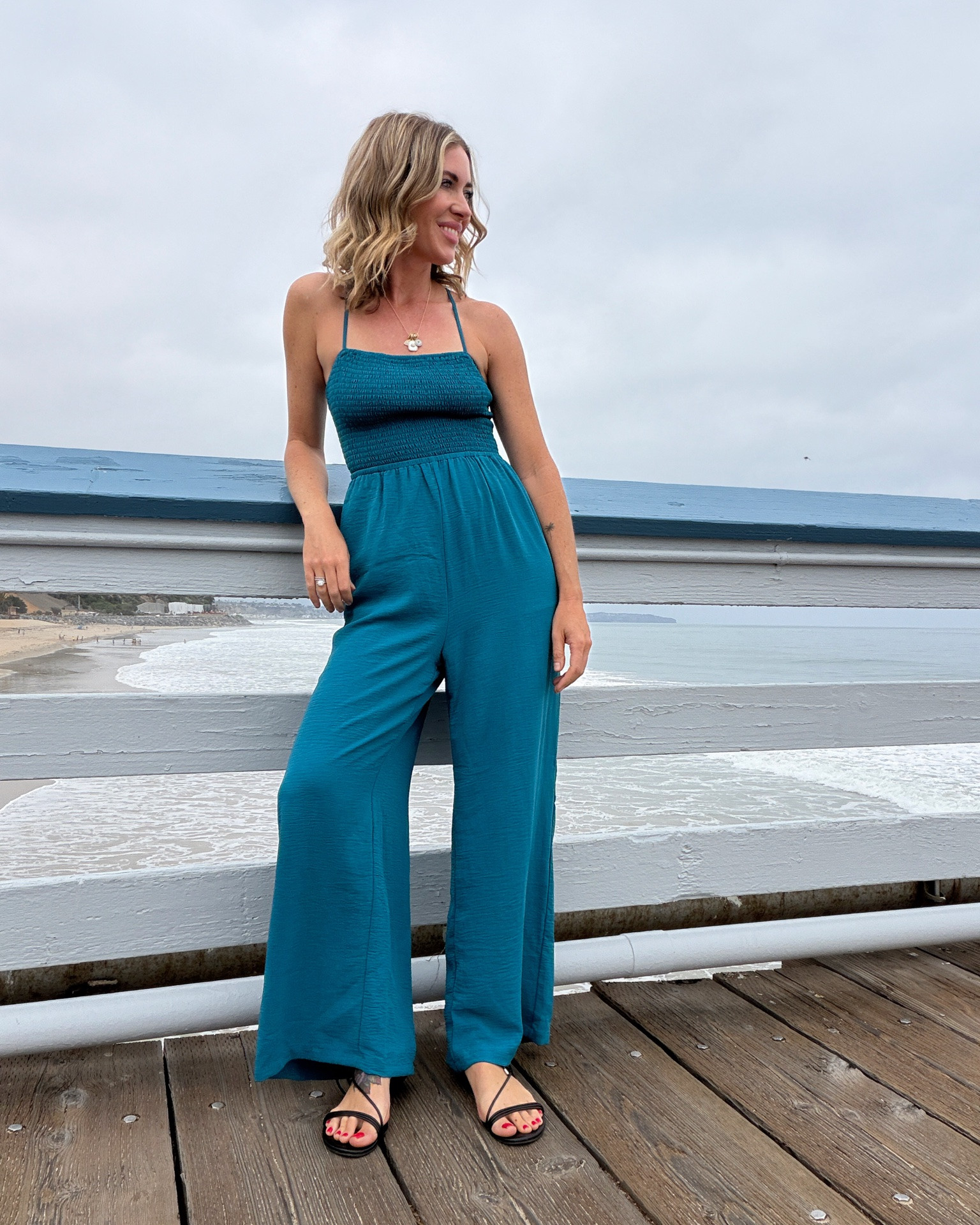 Take me to the ocean 🌊 It makes me feel SO alive! 
Add a blue jumpsuit ➕ gorgeous jewelry = happy girl 💙

#LTKdayinmylife #LTKootd #LTKTravel
