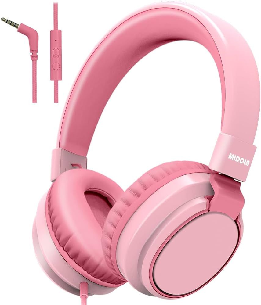 MIDOLA kids headphones Volume Limited over ear              
 Wired  

 AUX | Amazon (US)