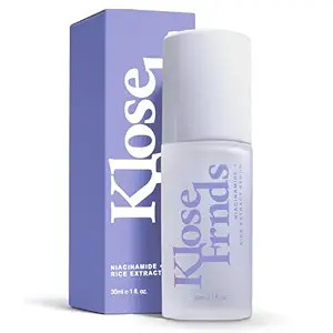 Niacinamide & Rice Extract Facial Serum – Hydrating Glow Face Serum with Hyaluronic Acid, Cente... | Amazon (US)