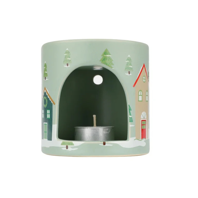 Mainstays Christmas House Tealight Warmer | Walmart (US)
