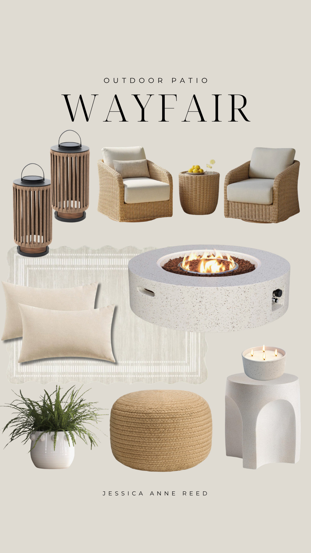 Refresh your backyard for summer with these neutral and affordable finds from Wayfair 🌿 The best new Wayfair outdoor furniture, Wayfair patio decor, summer backyard refresh, affordable outdoor furniture, patio decor ideas, outdoor entertaining ideas, backyard makeover ideas, Wayfair outdoor finds. 

 #LTKSeasonal #LTKHome