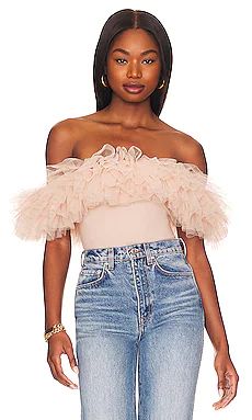 Free People Big Love Bodysuit in Dusty Pink from Revolve.com | Revolve Clothing (Global)