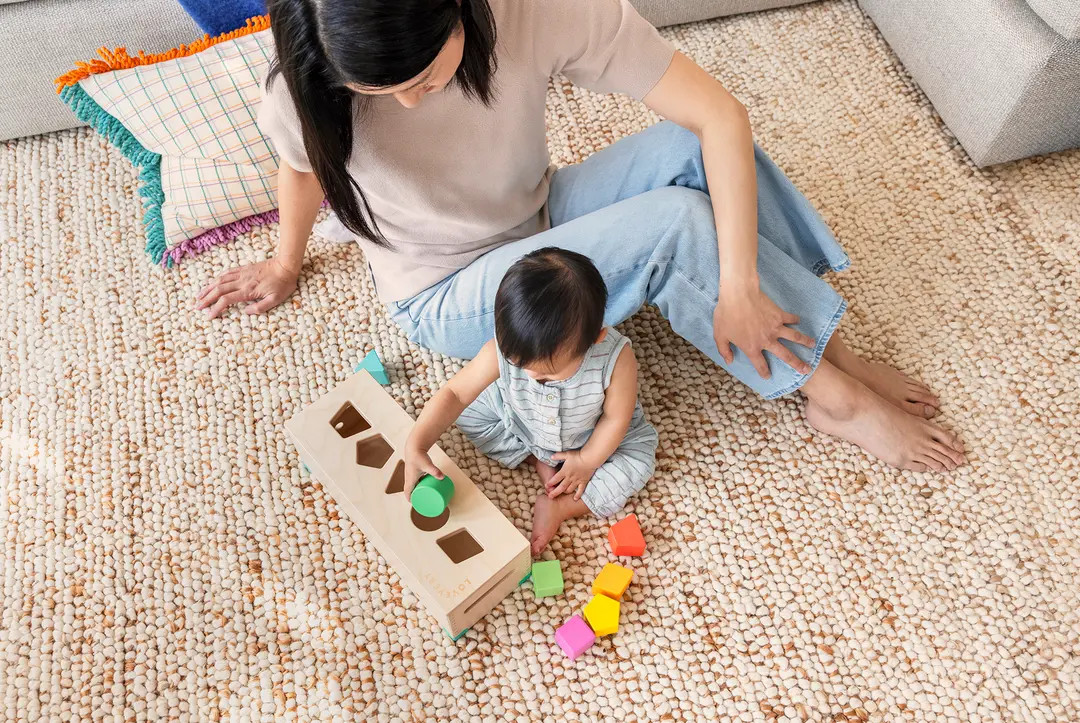 Wooden Block Set | 70-Piece Block Set for Toddlers & Kids | Lovevery | LOVEVERY