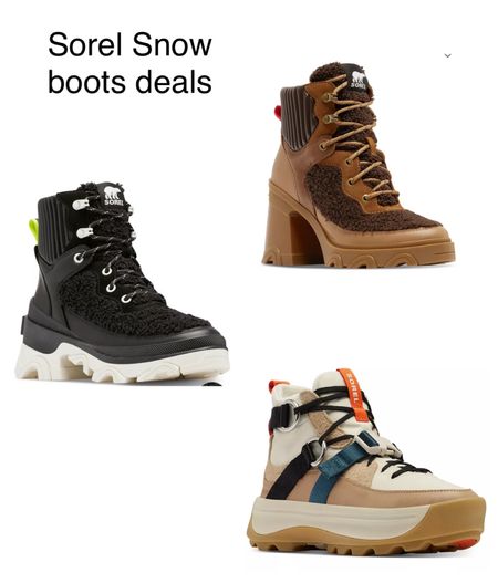 Sorel Snow Boots Deals! Super comfy and stylish. One of each please! 

#snowboots #blackfriday #onsale #sale #blackfridaysale #boots #winterboots #christmasgifts 

#LTKstyletip #LTKGiftGuide #LTKsalealert