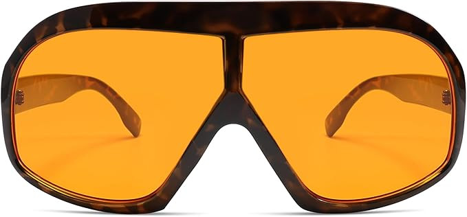 Oversized Retro Trendy Aviator Sunglasses Womens Mens 70s Classic Vintage Sun Glasses AR82243 | Amazon (US)