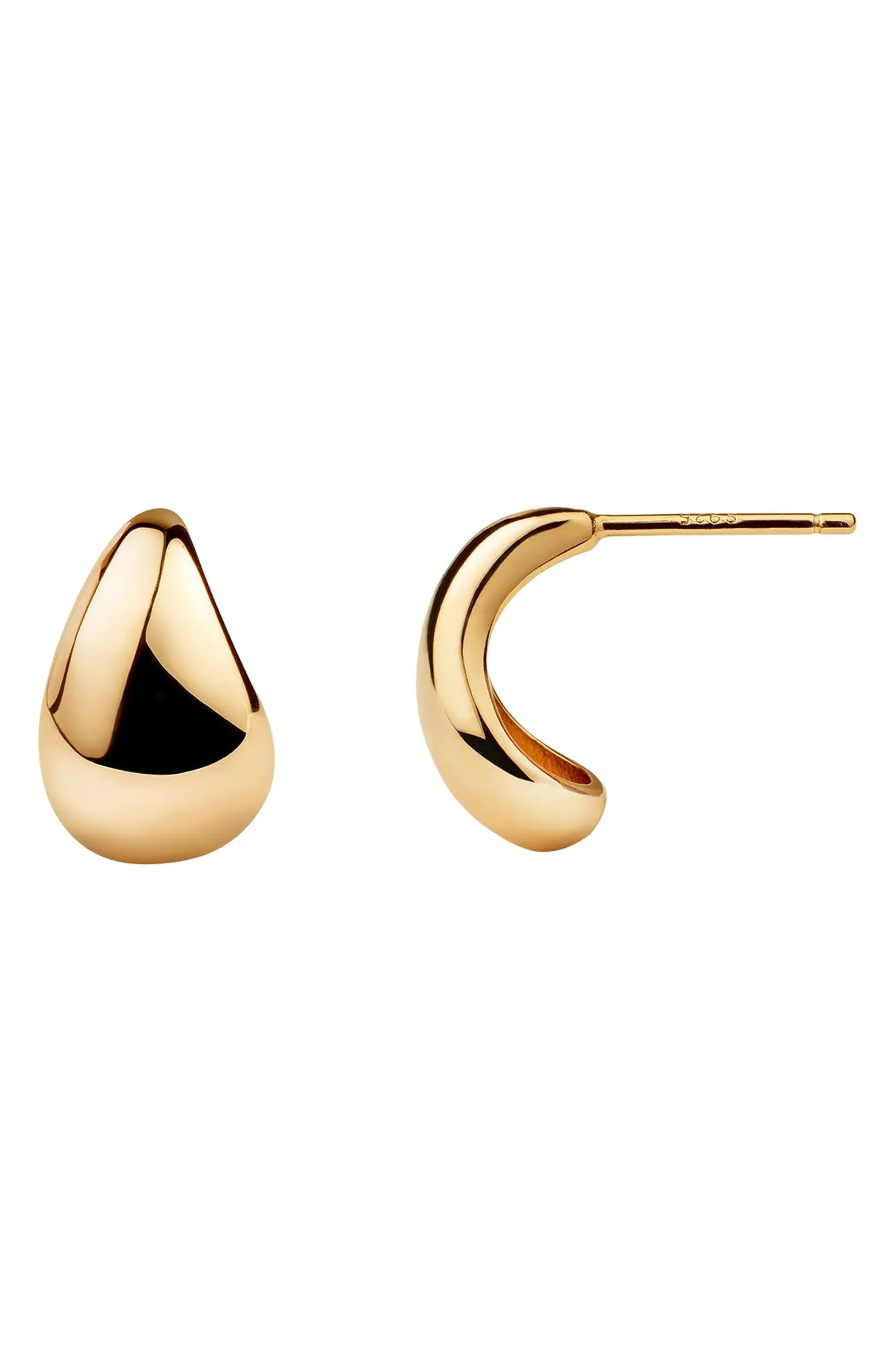Gloss Drop Stud Earrings | Nordstrom