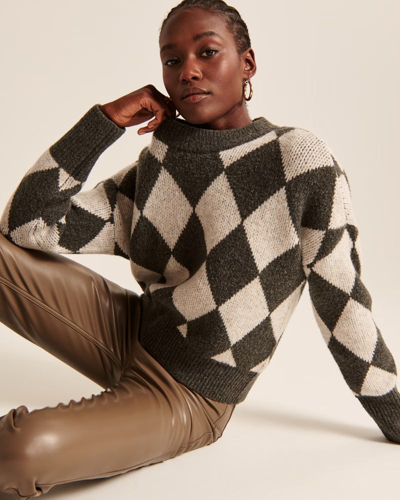 Pattern Classic Crew Sweater | Abercrombie & Fitch (US)