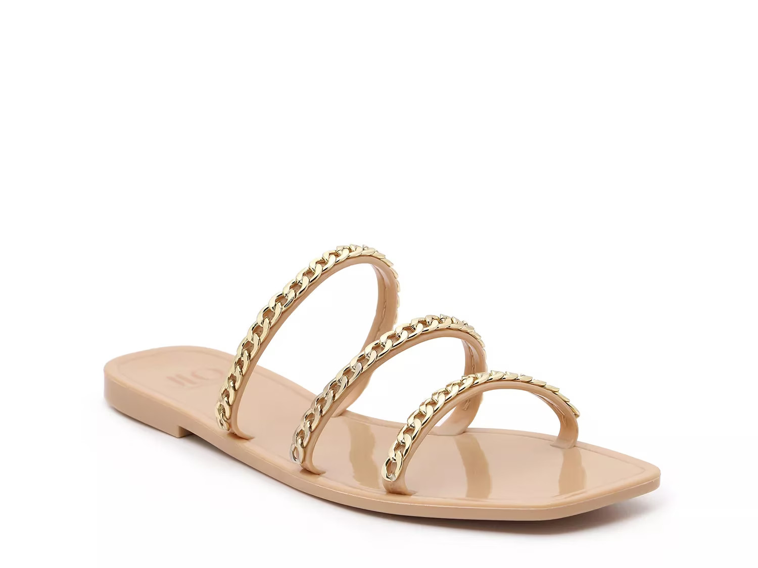 JLO JENNIFER LOPEZ Prina Sandal - Women's - Beige - Flat Slide | DSW