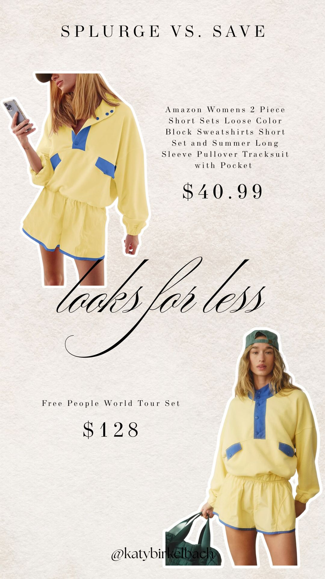 Get the look for less!

2 piece set, trending, free people, amazon, looks for less 

 #LTKFindsUnder50 #LTKStyleTip