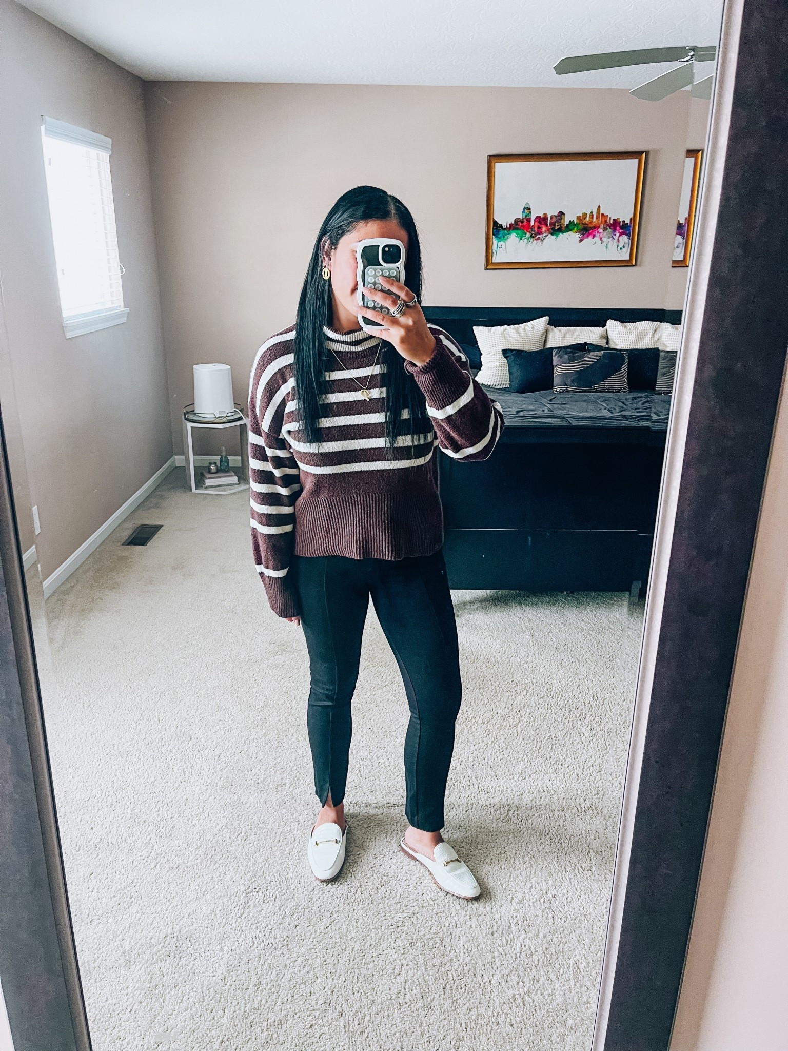 Turtleneck sweater
Baublebar necklace
Black pants
Mules 
Business casual
WFH attire


#LTKgrwm #LTKootd #LTKdayinmylife