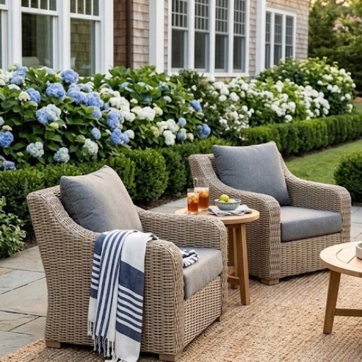 These gorgeous pottery barn look for less patio chairs are FINALLY back in stock. Now is the time to grab them before they're gone again.

#LTKSeasonal #LTKHome #LTKSaleAlert