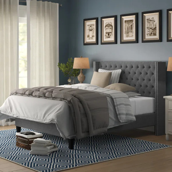 Kathrine Upholstered Platform Bed | Wayfair North America