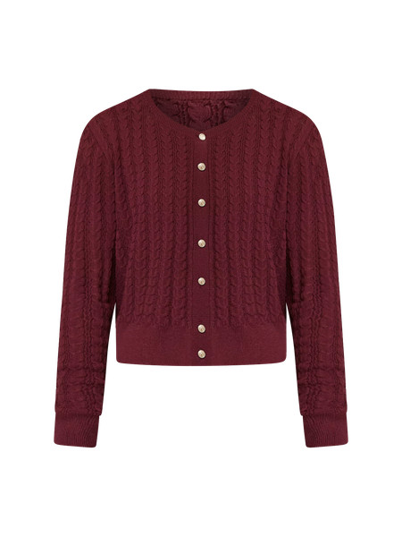 Mixed Cable Cardigan | Ann Taylor