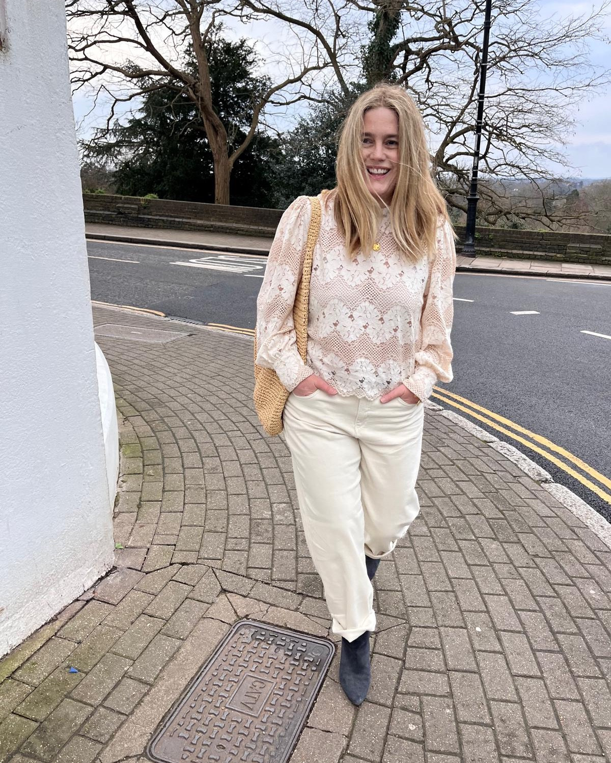 Fresh neutrals & a touch of texture☁️

#LTKuk #LTKstyletip #LTKspring