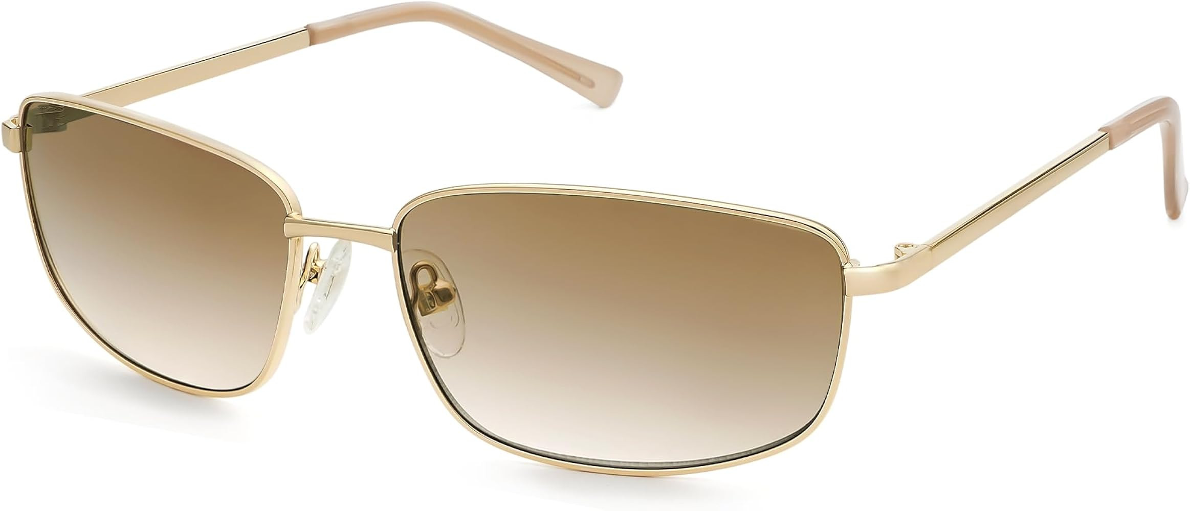 Trendy Wrap Around Sunglasses Women Men Outdoor Oval Rectangle Sunnies AP3700 | Amazon (US)