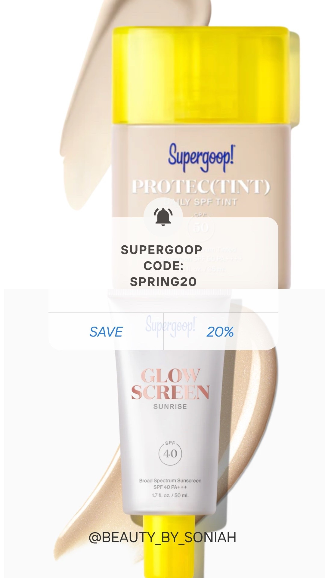 Save 20%off at Supergoop
Code:SPRING20
Ends 5/11

#LTKBeauty #LTKSaleAlert #LTKMothersDay