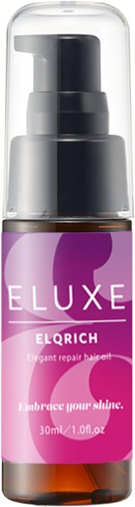 ELUXE Repairing Hair Oil - Lightweight Hair Oil – Nourishing Hair Treatment - Infused with Essential Oils for Fuller, Shinier Hair - Suitable for All Hair Types, 30ML ((Pack of 1)) | Amazon (US)