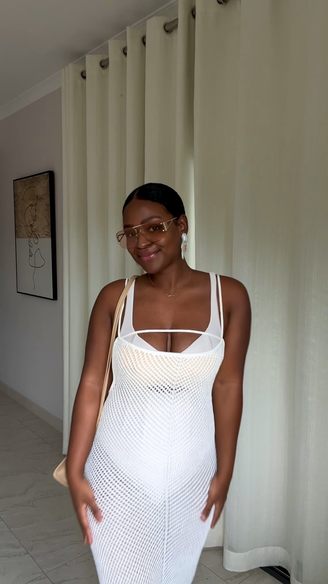 Beach party and beach vacation outfit. Swimsuit and coverup styled. Swimsuit for postpartum/ mom body approved   

#LTKfindsunder100 #LTKswim #LTKstyletip