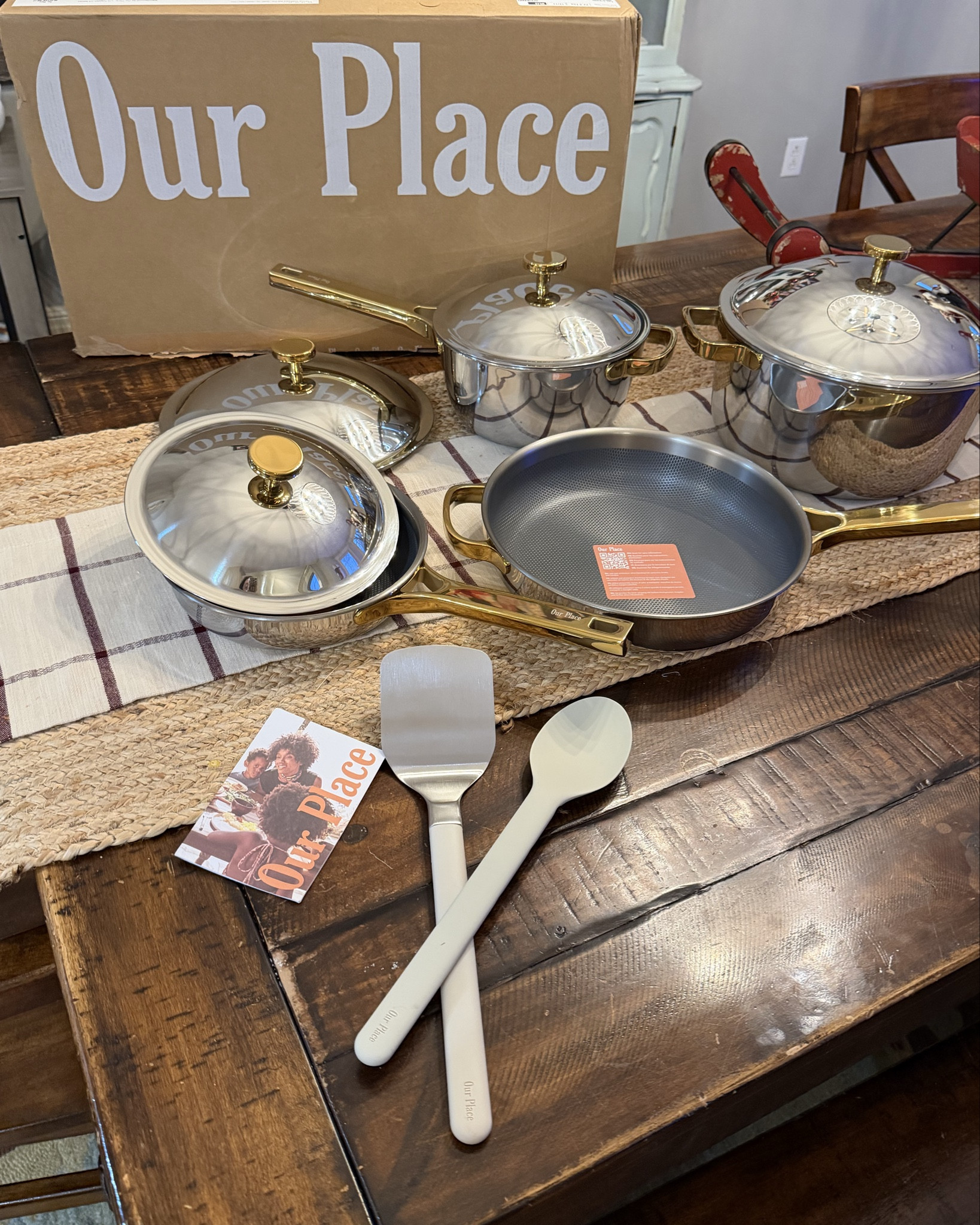 So excited about this titanium cookware from our place it’s nontoxic nonstick cookware that will last a lifetime! 
Very heavy duty amazing reviews cannot wait to use it
And the best news is is on sale right now!

Cookware every Crazy Busy Mama needs in their kitchen

@OurPlace 

#LTKmomlife #LTKOver40 #LTKfoodie